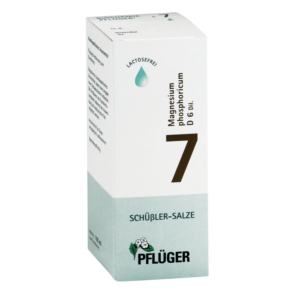 BIOCHEMIE Pflüger 7 Magnesium phosphoricum D 6 Tro