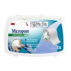 MICROPORE Vliespfl.2,5 cmx5 m m.Abr.1530NP-1SD