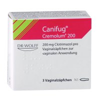 CANIFUG Cremolum 200 Vaginalsuppositorien