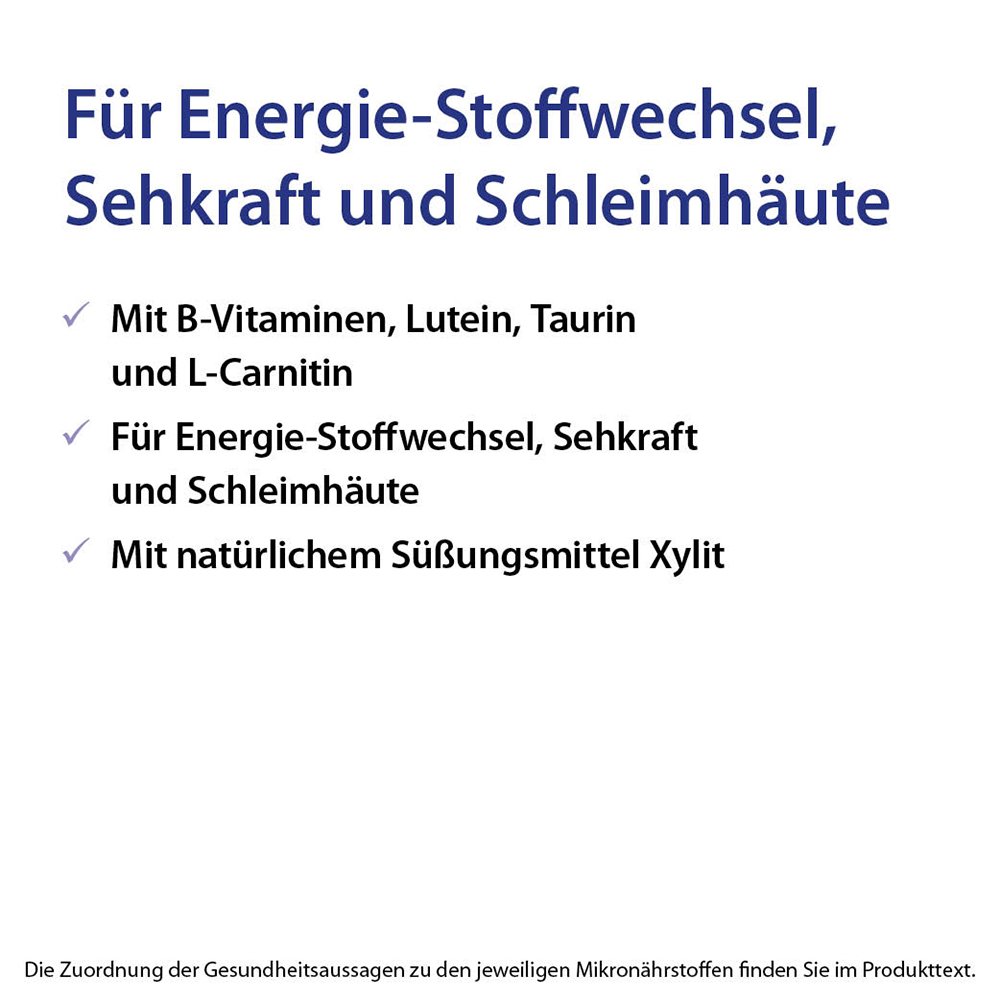 Dr. Jacob's Coenzym Q10 Synergie Lutein Taurin L-Carnitin B2