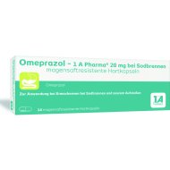 OMEPRAZOL-1A Pharma 20 mg bei Sodbrennen HKM