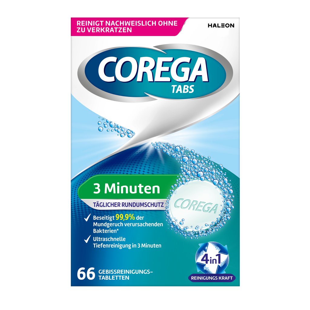 COREGA Tabs 3 Minuten