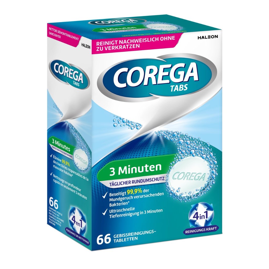 COREGA Tabs 3 Minuten