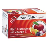 H&S Früchte mit Vitamin C Filterbeutel