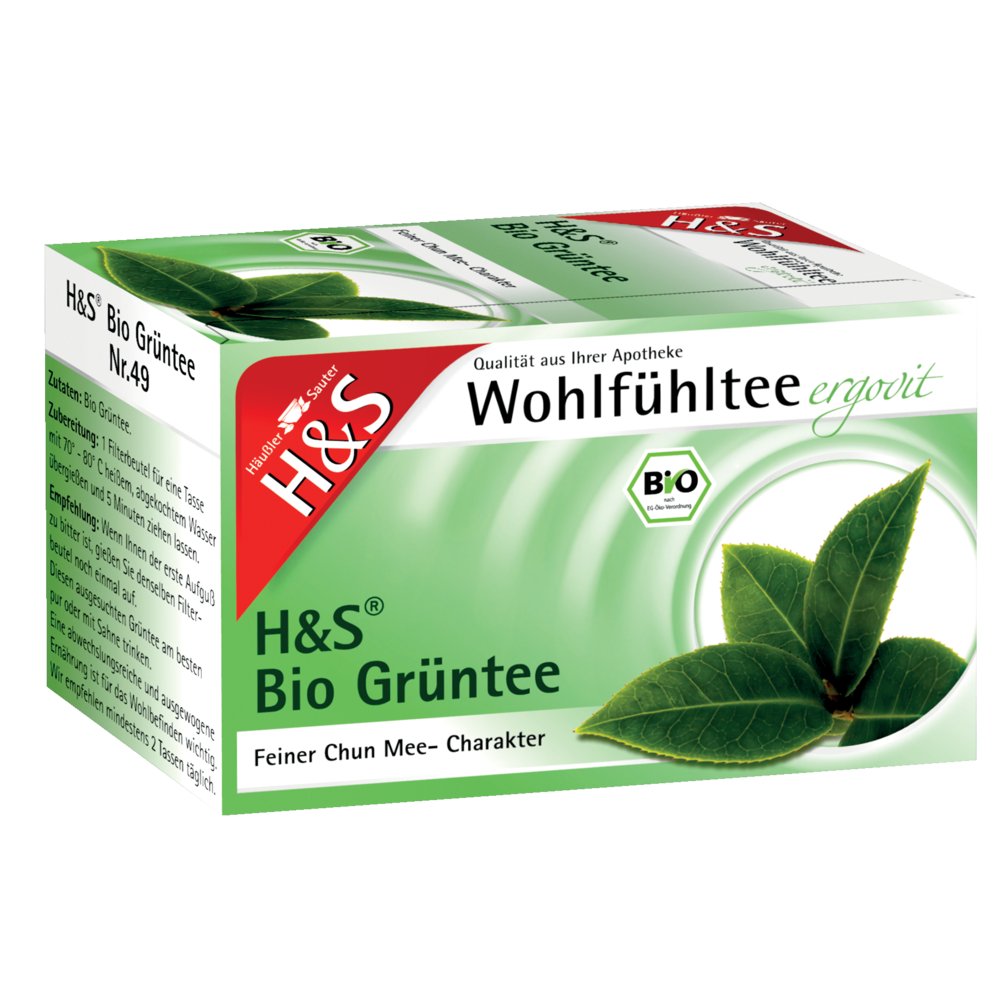 H&S Bio Grüntee Filterbeutel