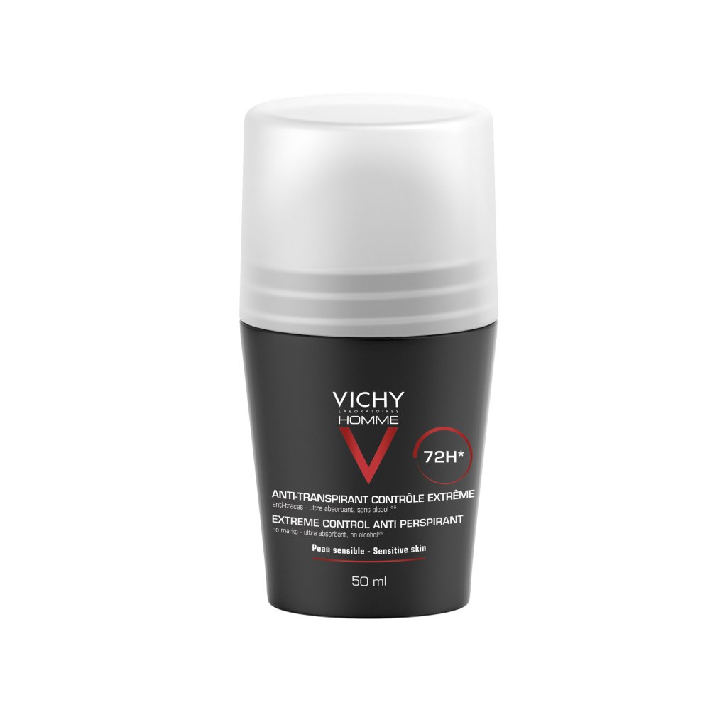 Vichy Homme Deo Roll-on Anti-Transpirant 72h