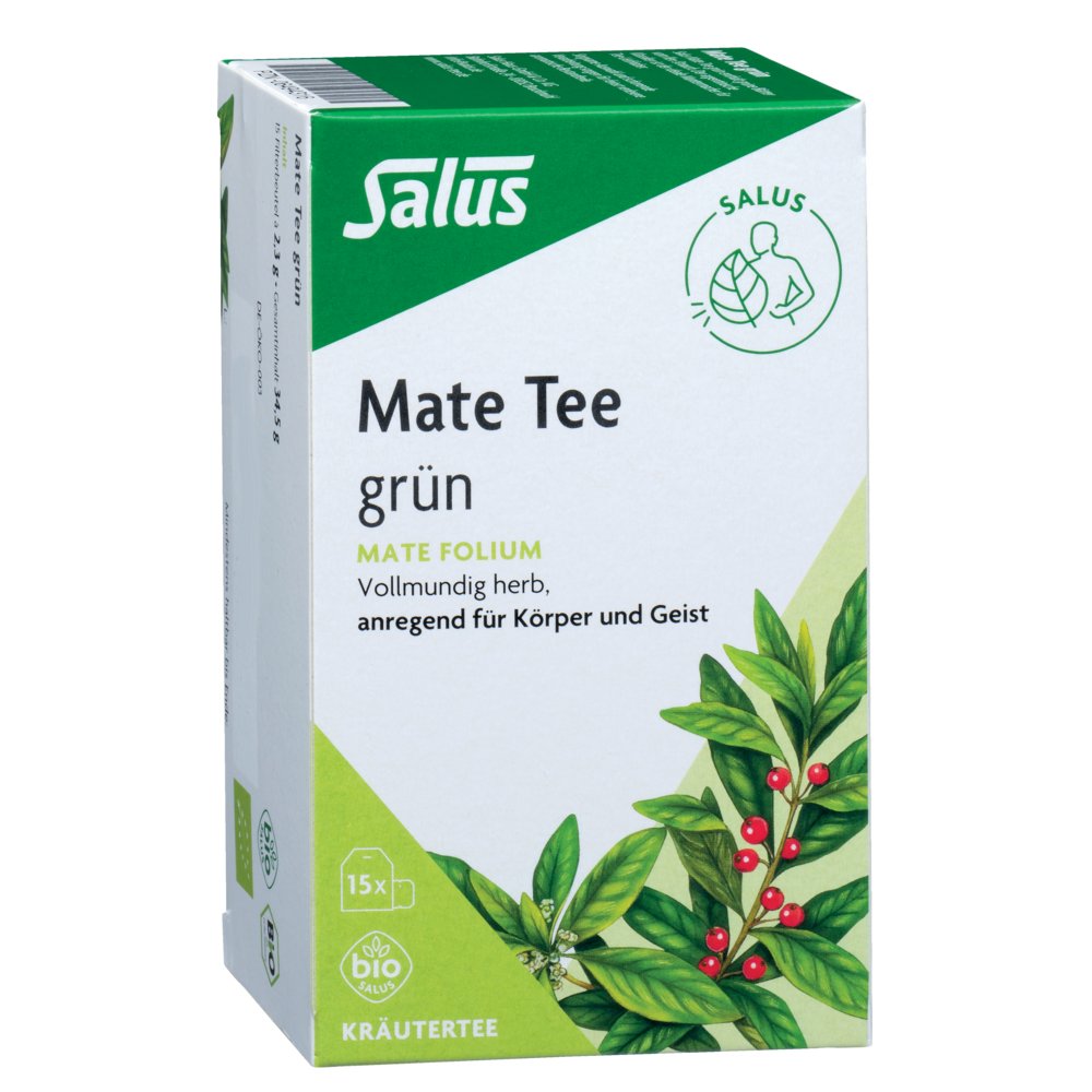 MATE TEE grün Kräutertee Mate folium Bio Salus