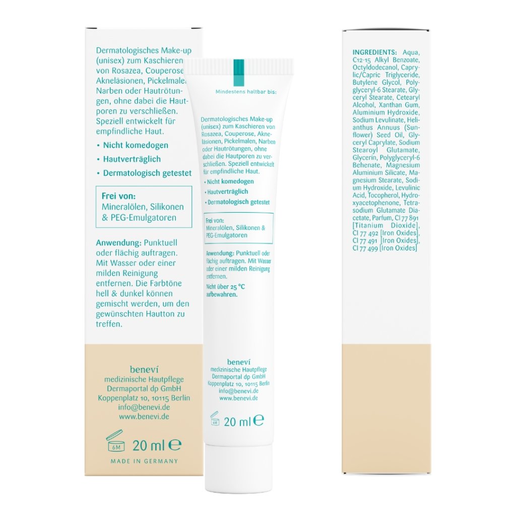 BENEVI Color Pigmentcreme dunkel