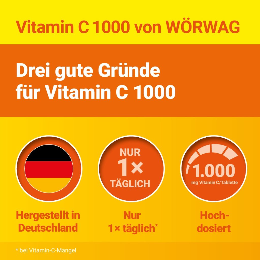 VITAMIN C 1000 Filmtabletten