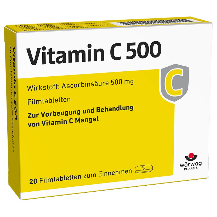 VITAMIN C 500 Filmtabletten