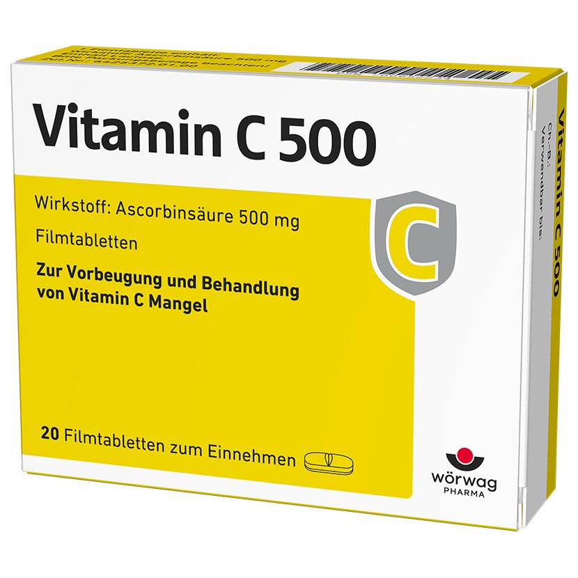 VITAMIN C 500 Filmtabletten