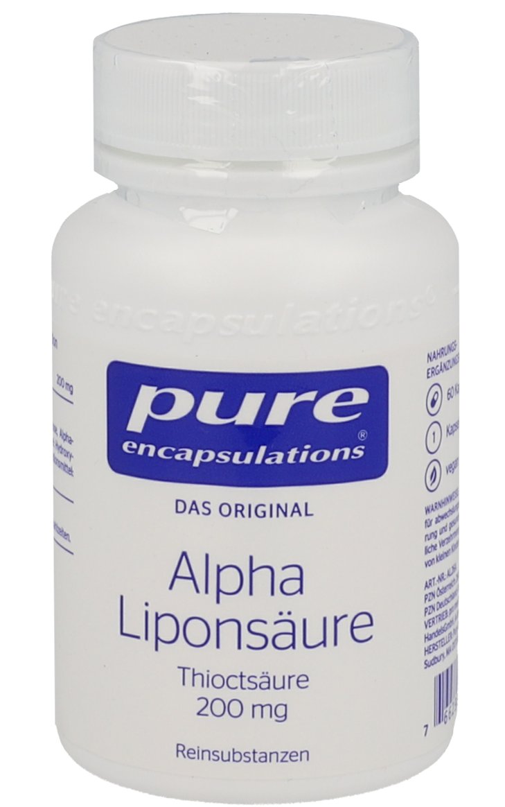 PURE ENCAPSULATIONS Alpha Liponsäure Kapseln