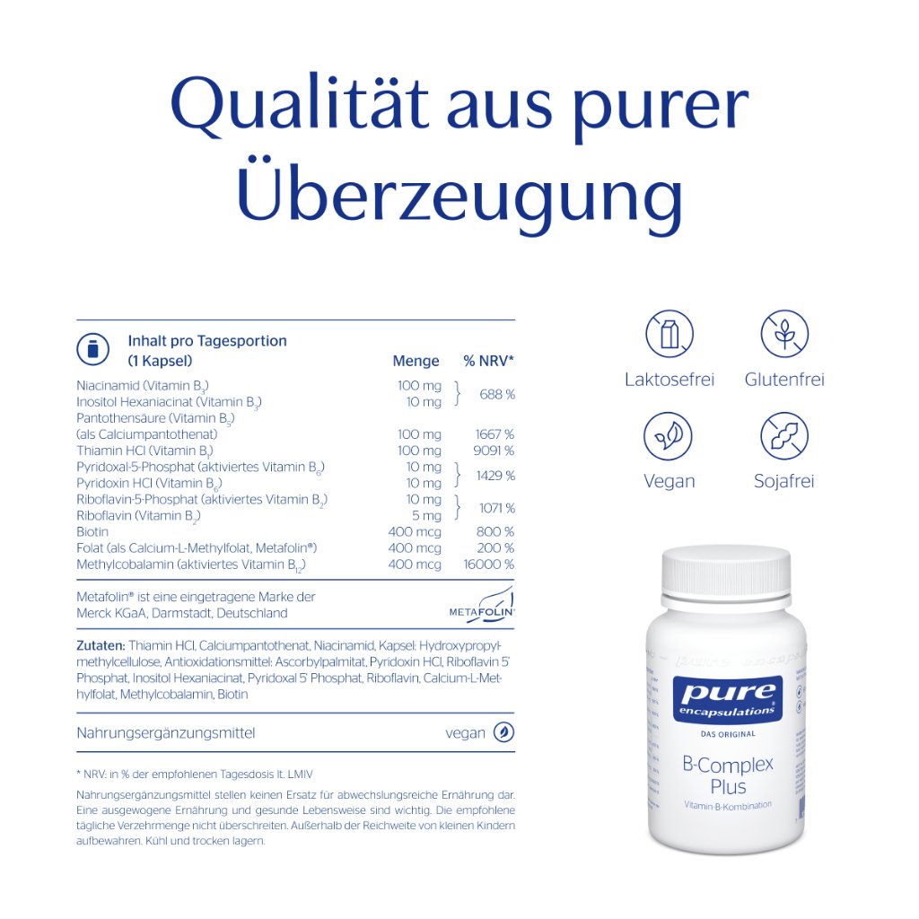 PURE ENCAPSULATIONS B-Complex Plus