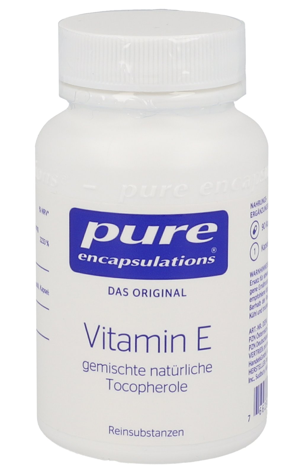 PURE ENCAPSULATIONS Vitamin E Kapseln