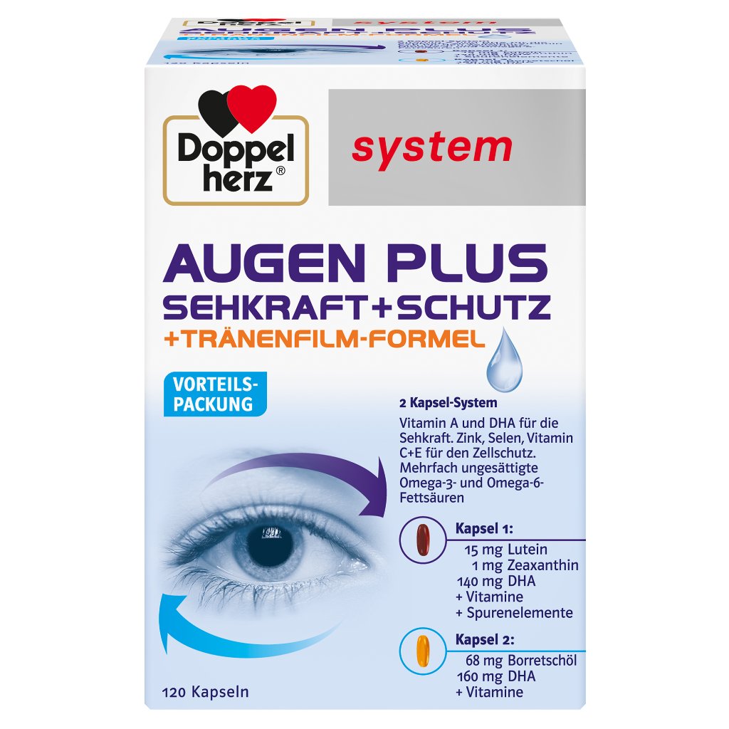 Doppelherz system Augen Plus Sehkraft + Schutz