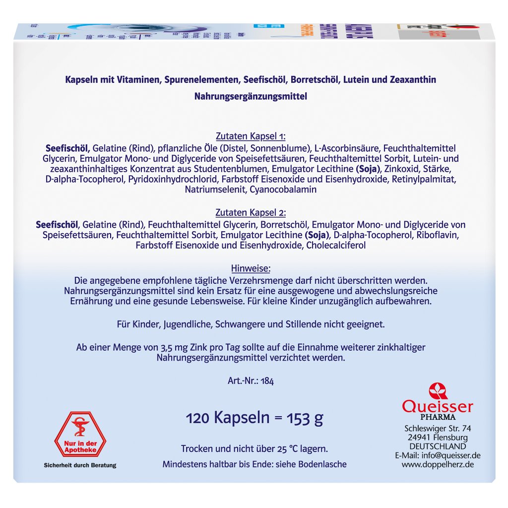 Doppelherz system Augen Plus Sehkraft + Schutz