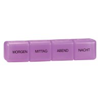TABLETTENDOSE 1 Tag 4-Fächer groß