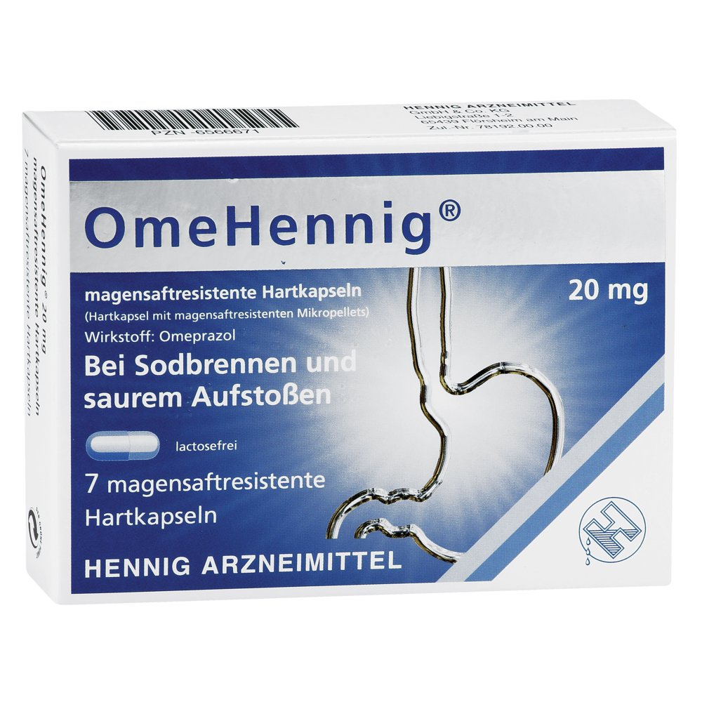 OMEHENNIG 20 mg magensaftresistente Hartkapseln