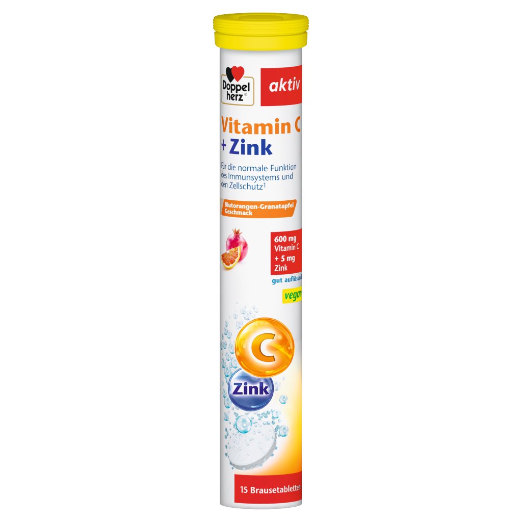 Doppelherz Vitamin C + Zink Brausetabletten