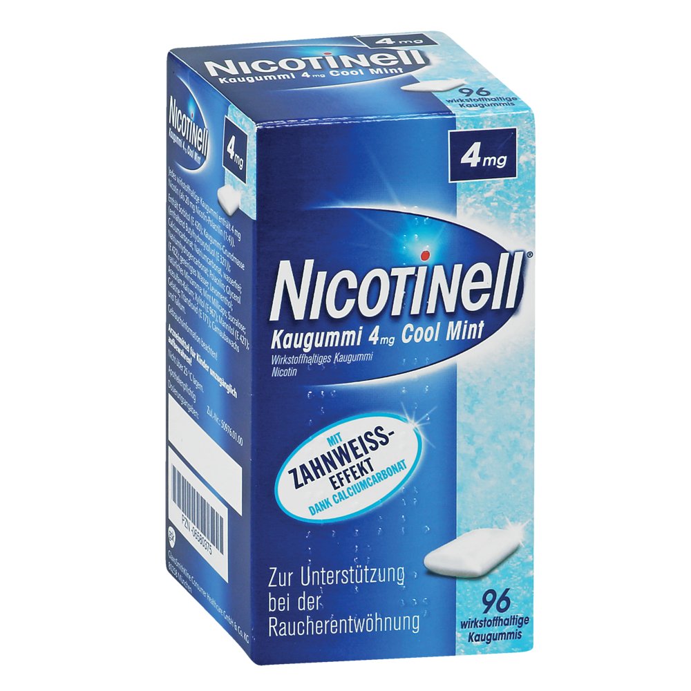 NICOTINELL Kaugummi Cool Mint 4 mg