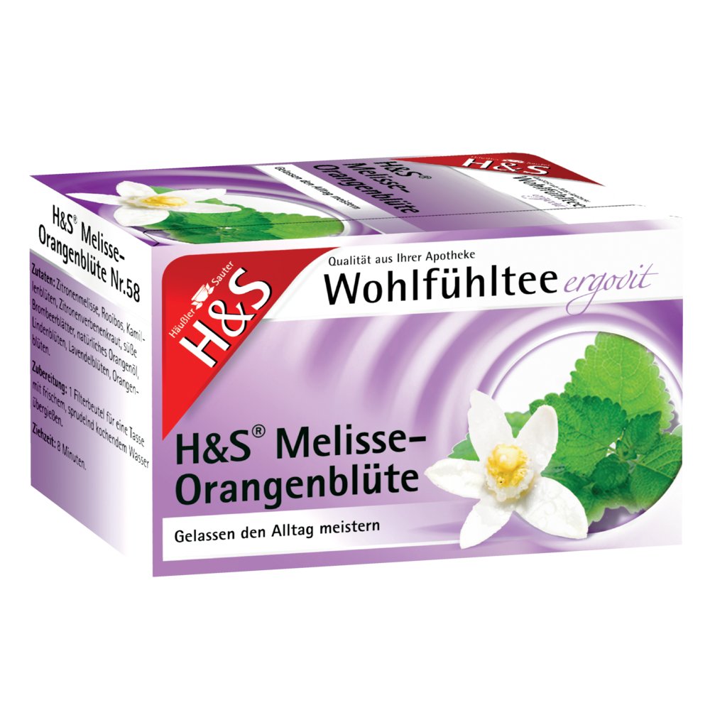 H&S Melisse Orangenblüte Filterbeutel
