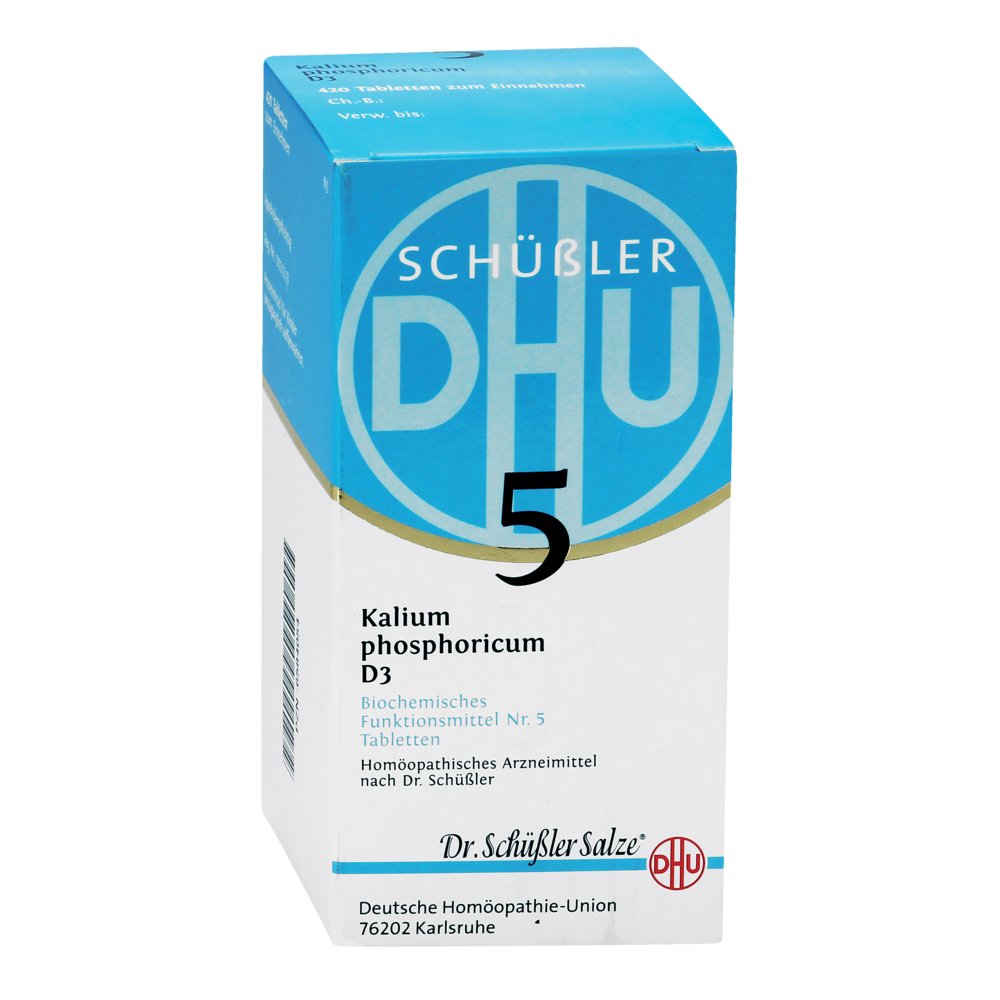 BIOCHEMIE DHU 5 Kalium phosphoricum D 3 Tabletten