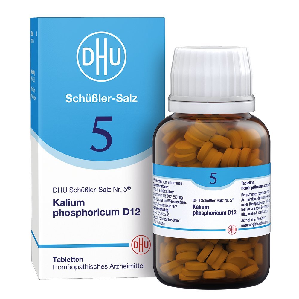 DHU Schüßler-Salz Nr. 5 Kalium phosphoricum D12  420 Tabl.