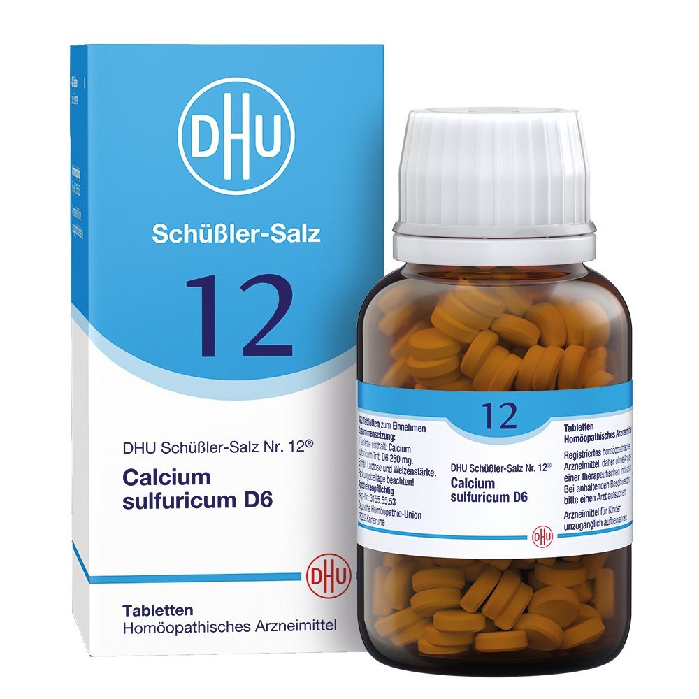 DHU Schüßler-Salz Nr. 12 Calcium sulfuricum D6  420 Tabl.