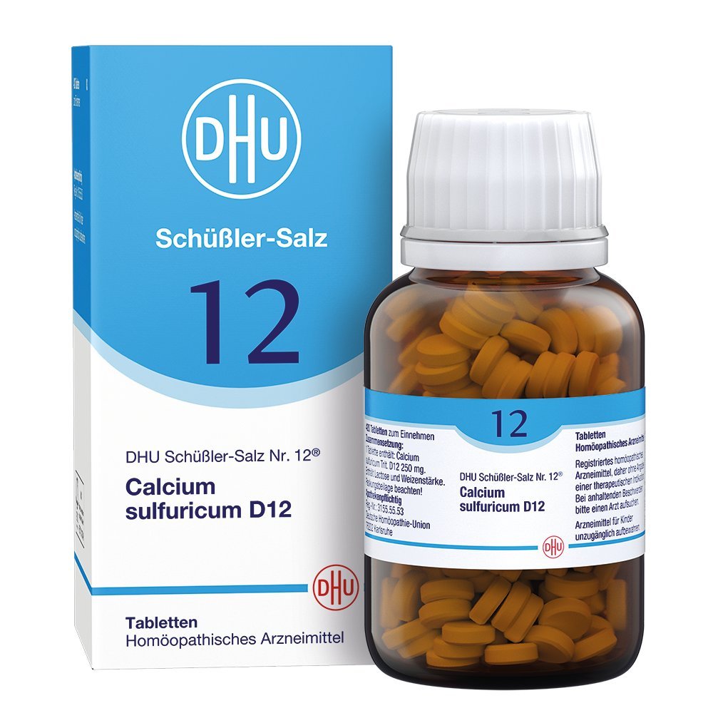 DHU Schüßler-Salz Nr. 12 Calcium sulfuricum D12  420 Tabl.