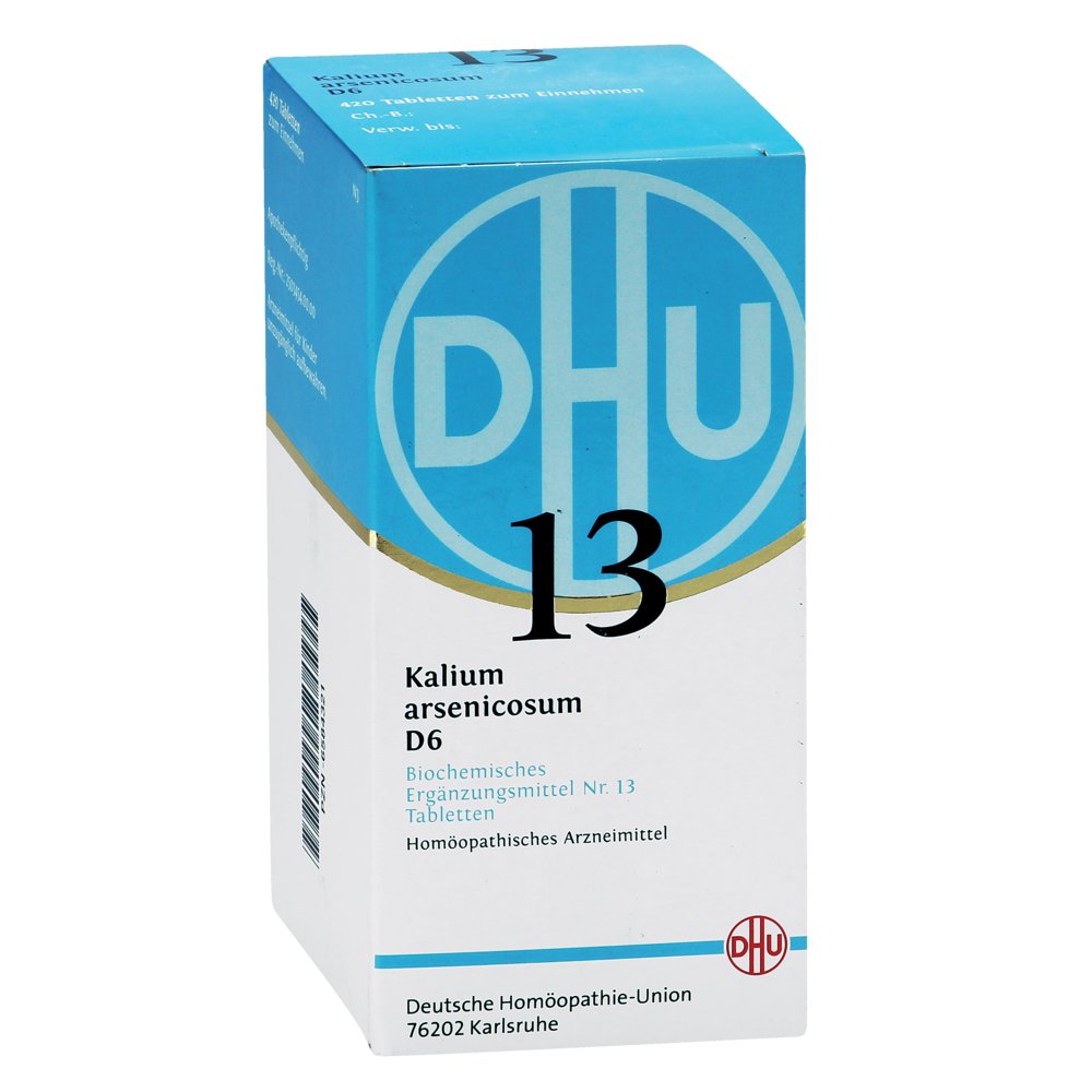 BIOCHEMIE DHU 13 Kalium arsenicosum D 6 Tabletten