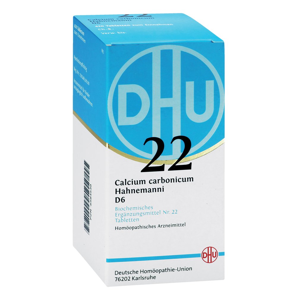 BIOCHEMIE DHU 22 Calcium carbonicum D 6 Tabletten