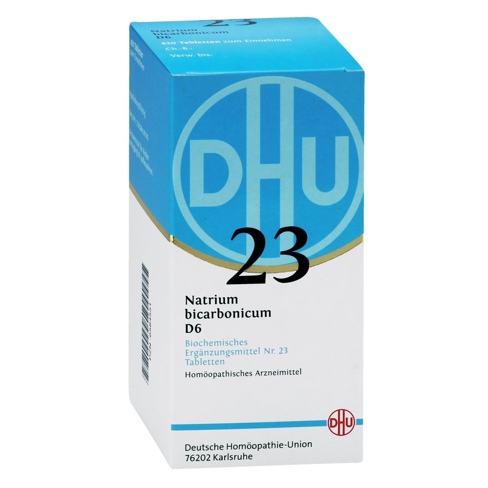 BIOCHEMIE DHU 23 Natrium bicarbonicum D 6 Tabl.