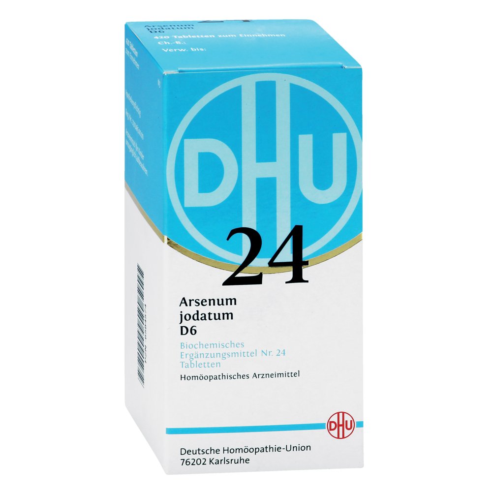 BIOCHEMIE DHU 24 Arsenum jodatum D 6 Tabletten