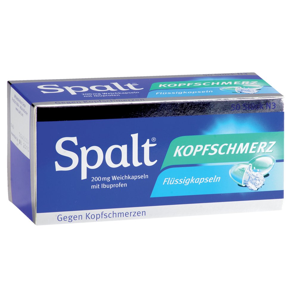 SPALT Kopfschmerz Weichkapseln