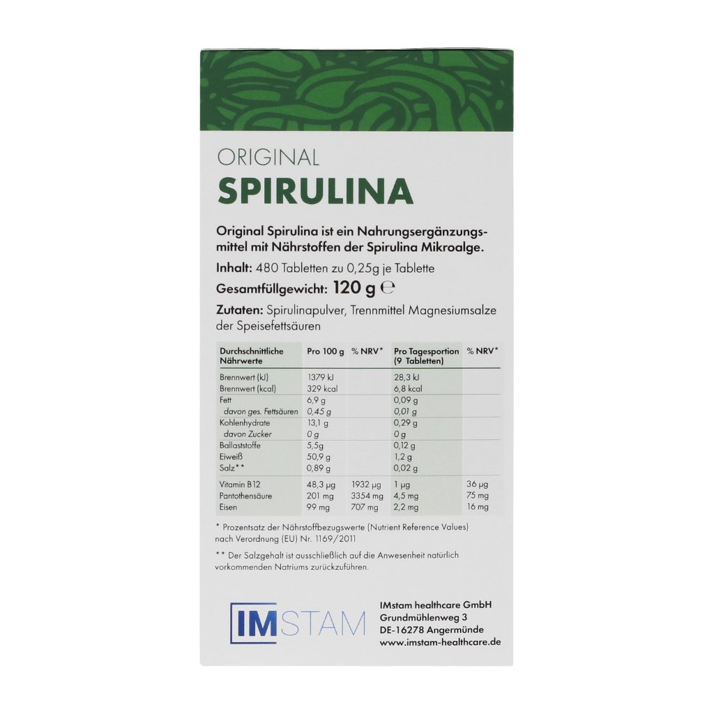 ORIGINAL SPIRULINA Tabletten
