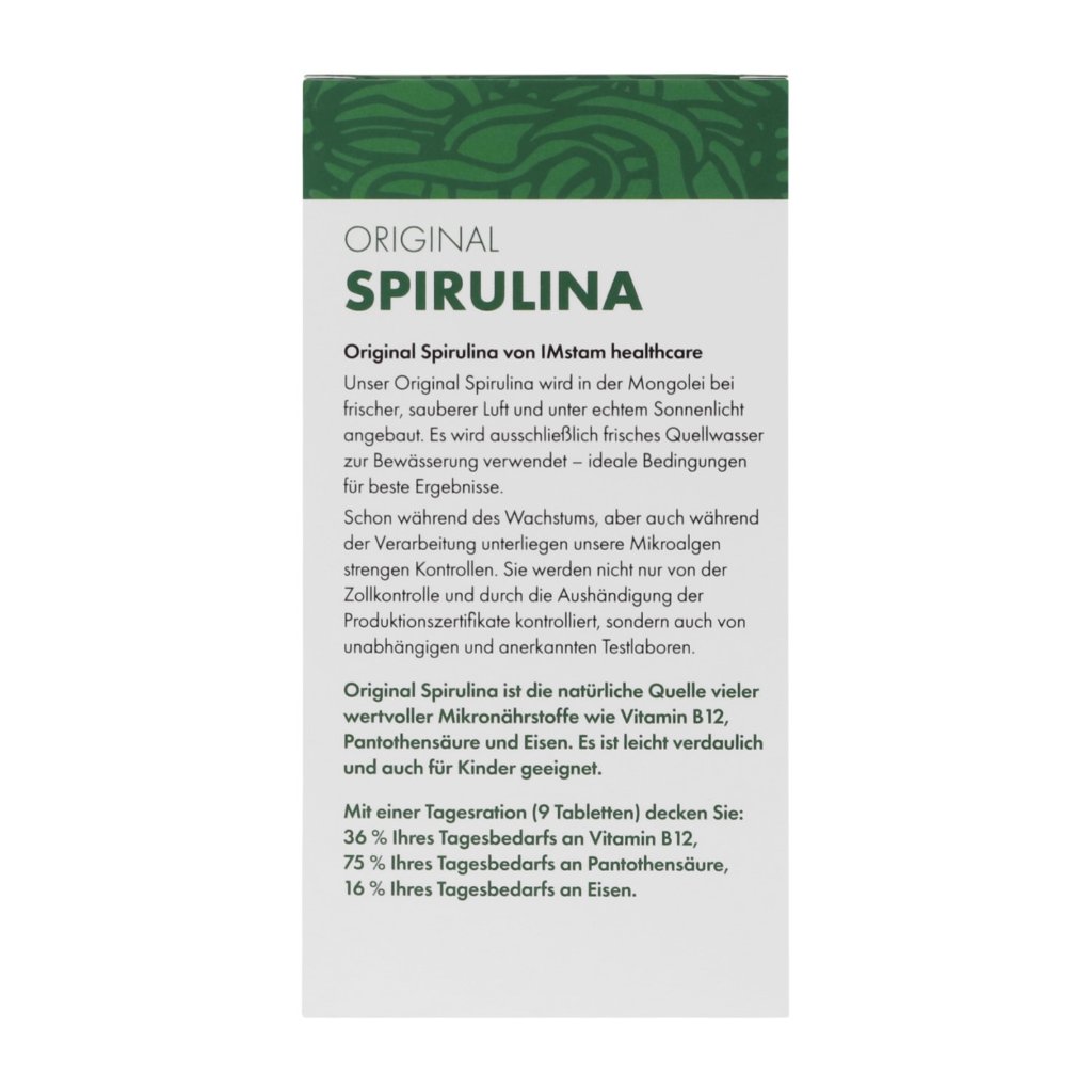 ORIGINAL SPIRULINA Tabletten