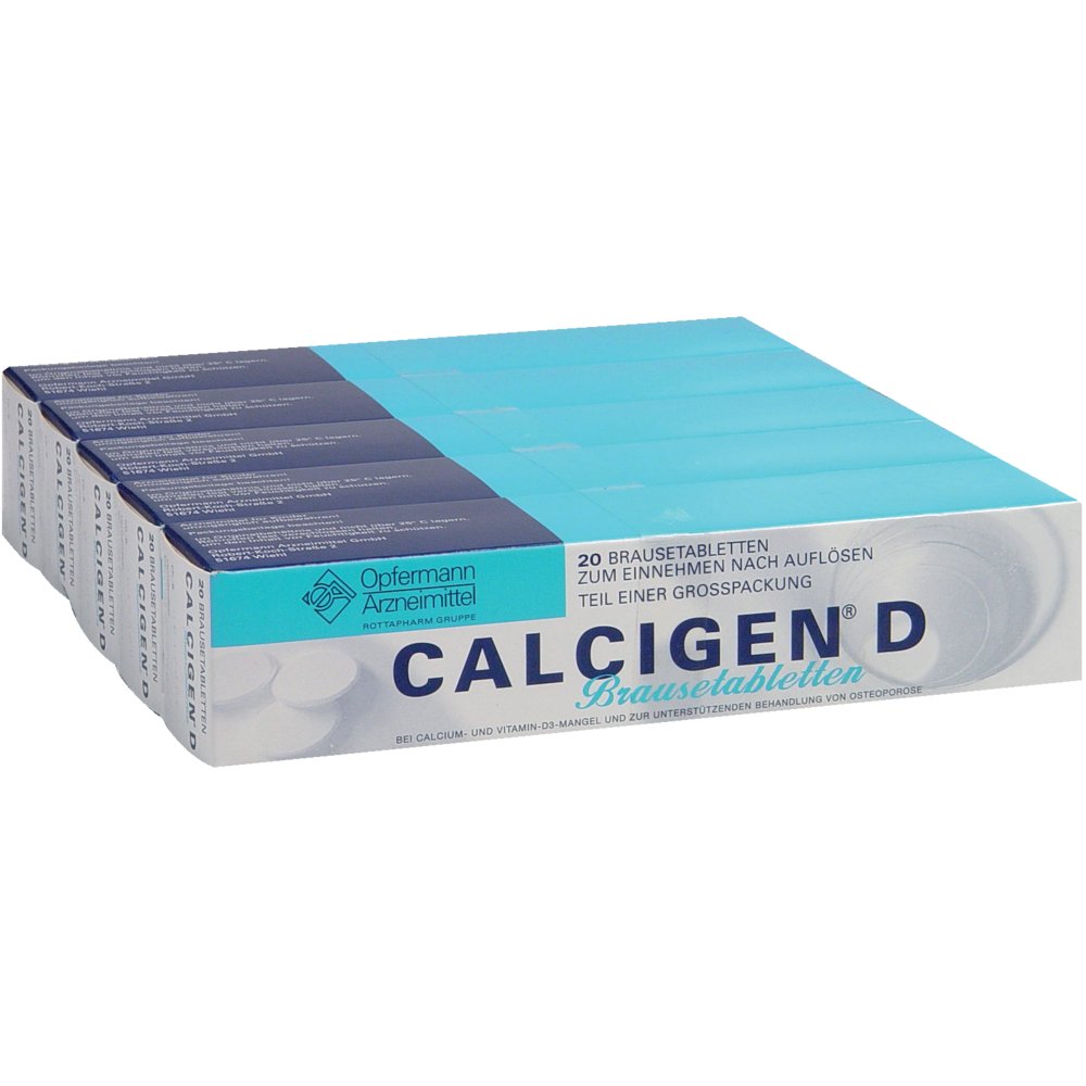 CALCIGEN D 600 mg/400 I.E. Brausetabletten