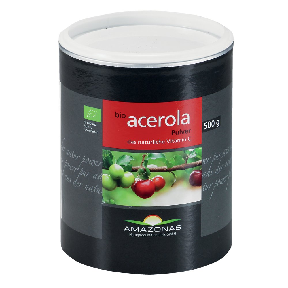 ACEROLA 100% Bio Pur natürliches Vit.C Pulver