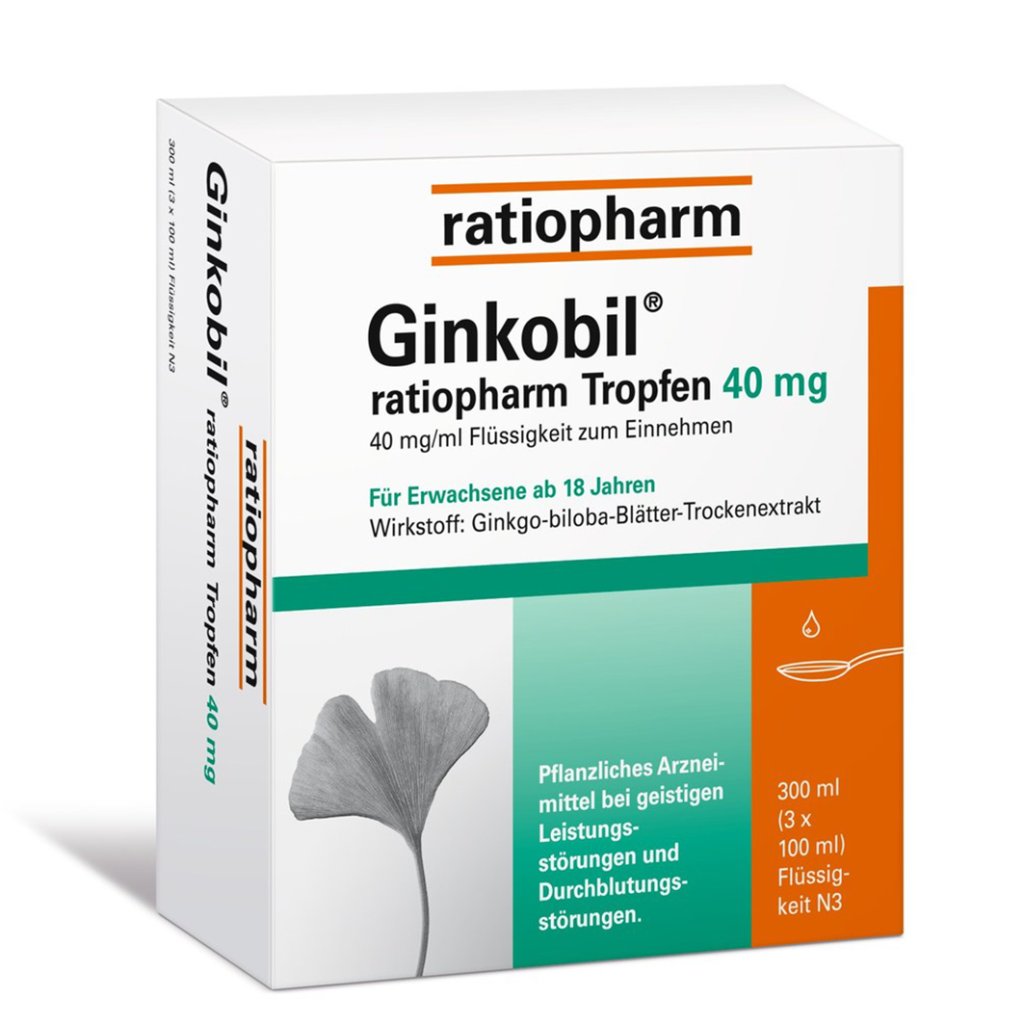 GINKOBIL-ratiopharm Tropfen 40 mg