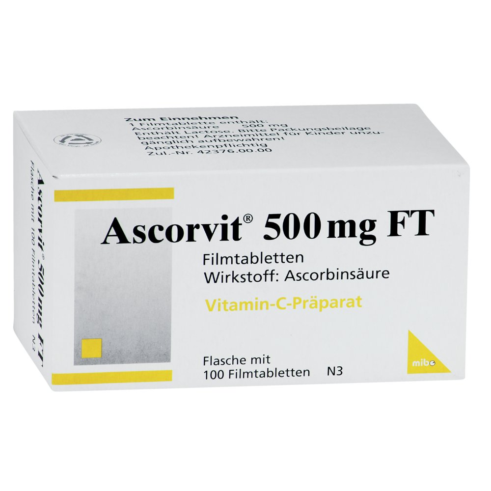 ASCORVIT 500 mg FT Filmtabletten