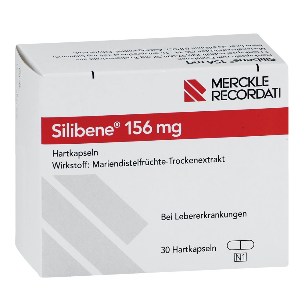 SILIBENE 156 mg Hartkapseln