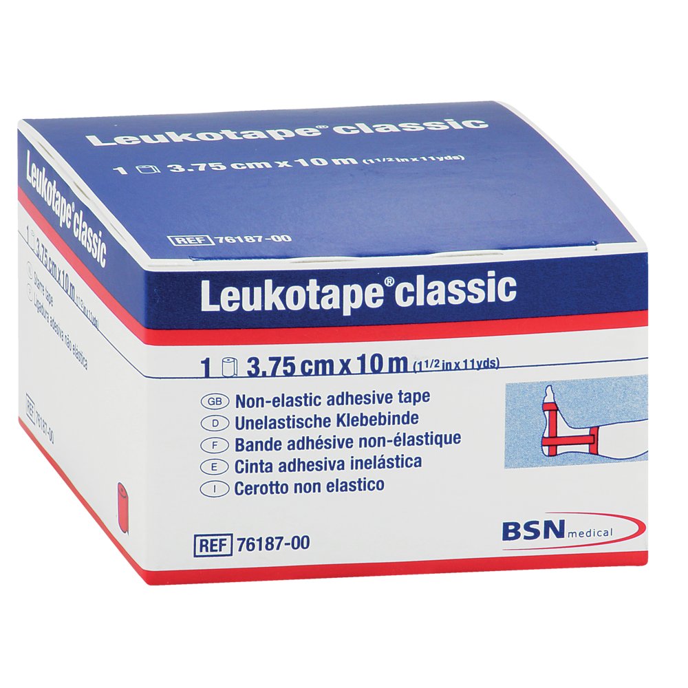 LEUKOTAPE Classic 3,75 cmx10 m rot