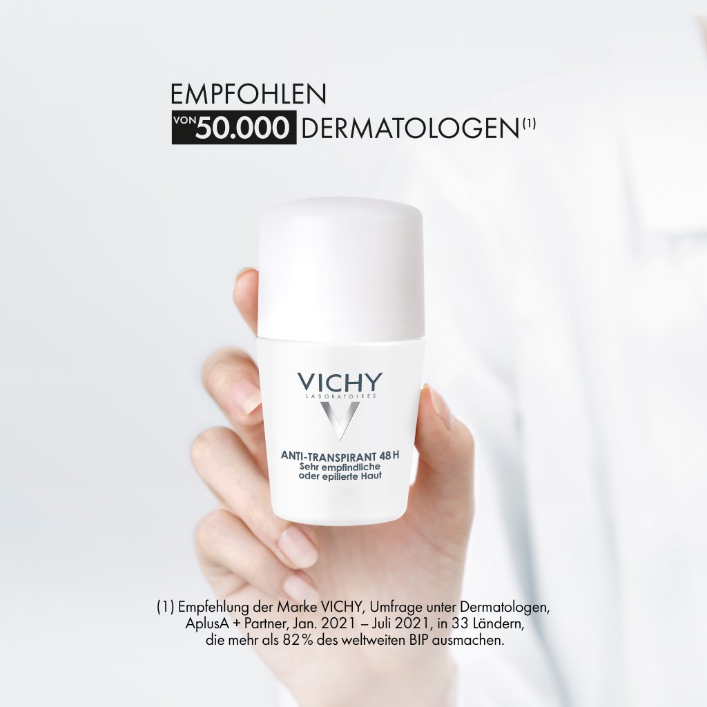 Vichy Deo Roll-on Sensitiv Anti-Transpirant 48h
