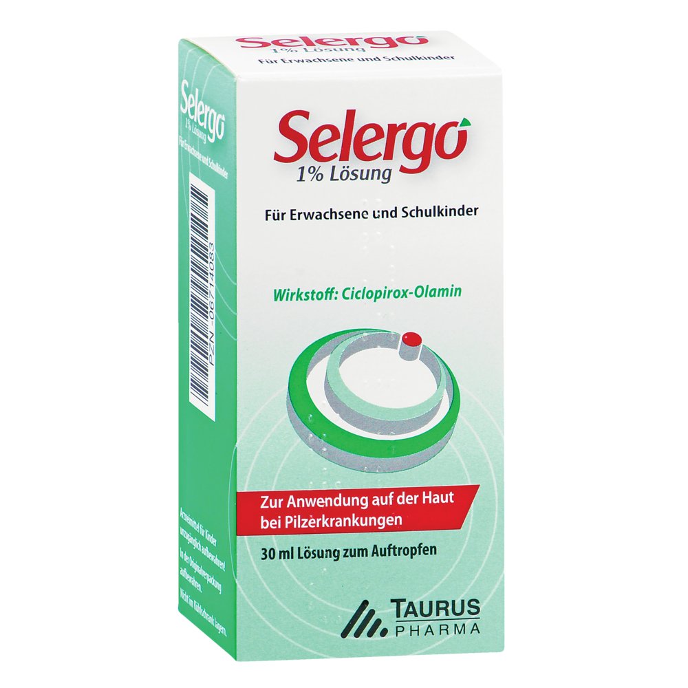Selergo 1% Lösung bei Fuß- und Hautpilz