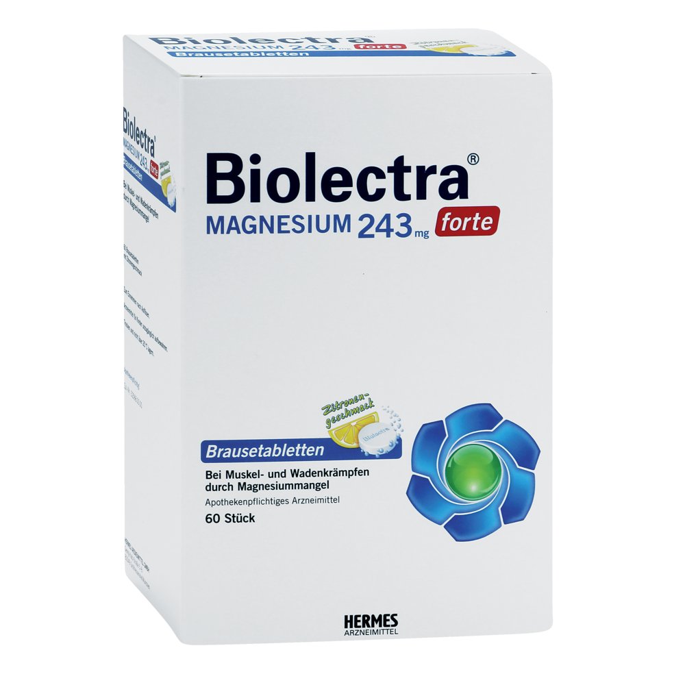 BIOLECTRA Magnesium 243 mg forte Zitrone Br.-Tabl.