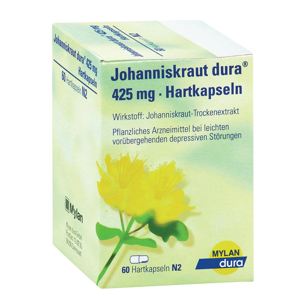 JOHANNISKRAUT DURA 425 mg Hartkapseln