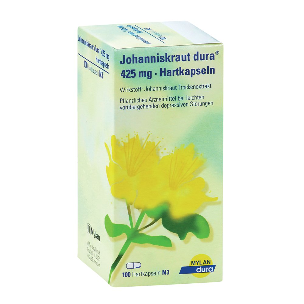 JOHANNISKRAUT DURA 425 mg Hartkapseln
