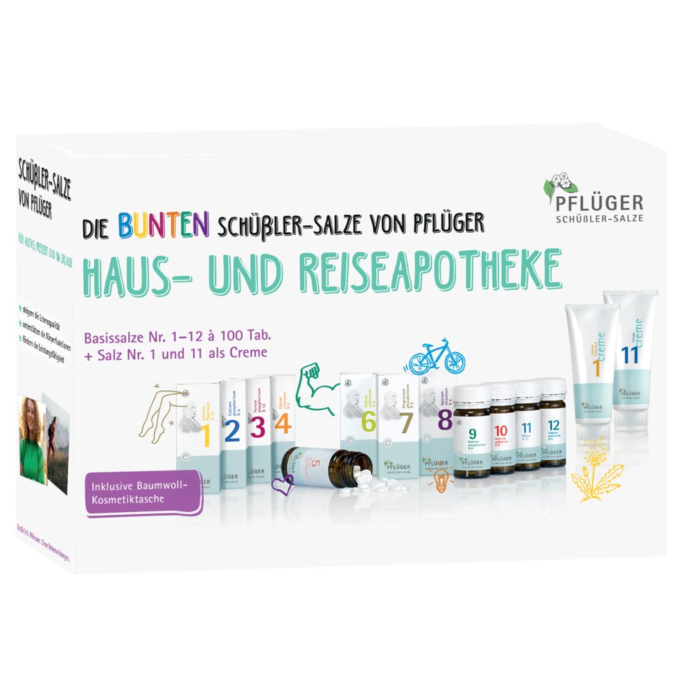 HAUS/REISEAPOTHEKE 1-12 Tabletten+1+11 Creme