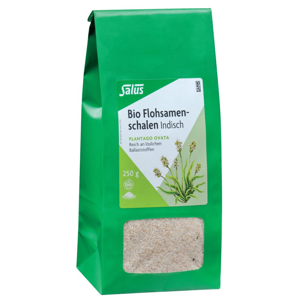 FLOHSAMENSCHALEN indisch Bio Plantago ovata Salus