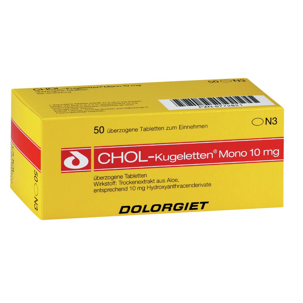 CHOL KUGELETTEN Mono 10 mg überzogene Tabletten
